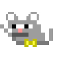 Rat version of pepeD emote